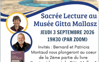 Sacrée Lecture au Musée virtuel Gitta Mallasz – 3 septembre 2026 – 19H30